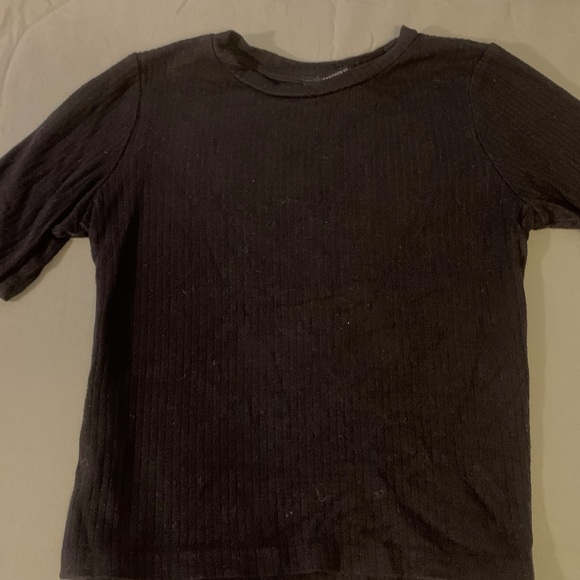 Forever 21 black sweater tee - Picture 2 of 2